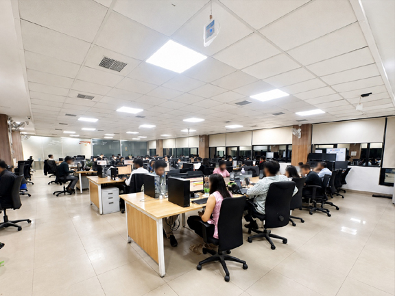 Delivery Operations Floor - Zeven Global Bengaluru Delivery Centre